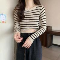 2025 Otoño Moda Mujer Jersey Suéteres Jersey de punto Tops de manga larga Invierno Básico sólido suave suéter femenino - details 2