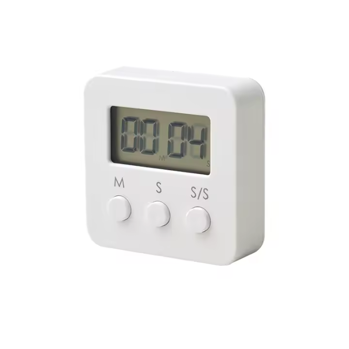 Mini Temporizador de Cocina Walfos Reloj de Cuenta Regresiva Portátil para Hornear y Cocinar - 1