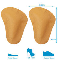 EiD-plantillas ortopédicas de cuero para mujer, almohadilla de soporte para el arco del pie plano, alivio del dolor, Sandalia de tacón alto, insertos ortopédicos - details 20