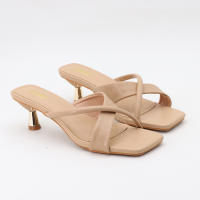 Sandalias sexys con punta cuadrada y tacones bajos. - details 13