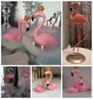Estatuilla de flamenco nórdico, estatua, escultura, sala de estar, oficina, fiesta de boda, adornos, accesorios de decoración del hogar - details 1