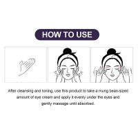 Crema de ojos instantánea con retinol, reafirmante, antiarrugas para ojos, reduce las ojeras - details 5