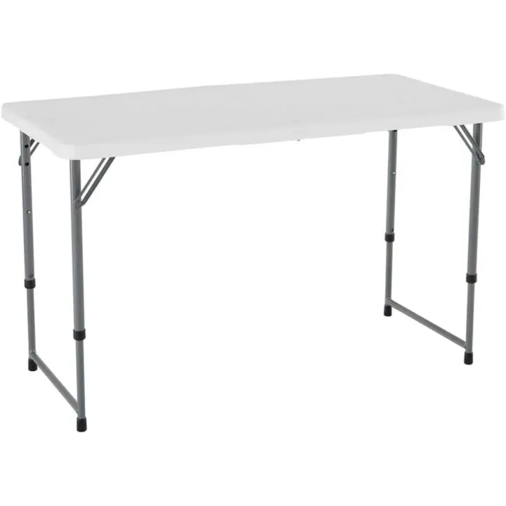 LIFETIME 4428 - Mesa plegable multiusos ultrarresistente 122x61x56 - 91,5 cm UV100 - 1