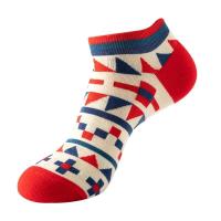 Calcetines de Algodón Geométricos de Verano de Calidad Diseño Único para Hombres y Mujeres - details 4