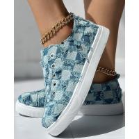 Zapatos de lona informales para mujer, zapatos planos de moda para actividades al aire libre, zapatos femeninos - details 3