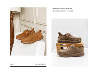 Mocasines, cordones elásticos, cómodos y versátiles, piel de cerdo transpirable, desodorante absorbente del sudor en el interior - details 13