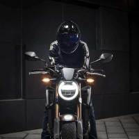 Extensión de parabrisas de motocicleta, Deflector de parabrisas con abrazadera ajustable para CB650R 2019-2021 CB1000R 2018-2021 - details 2
