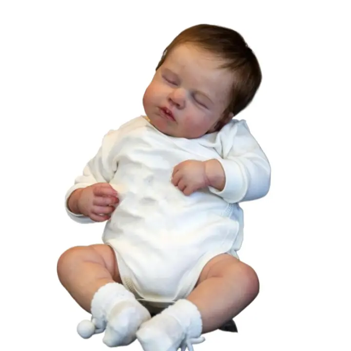 Muñeca De Bebé Reborn Realista De 50 CM Con Piel Pintada En 3D - 1