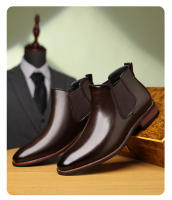 Nuevas botas Chelsea, botas de hombre de gran tamaño transpirables y versátiles de moda para hombres - details 16