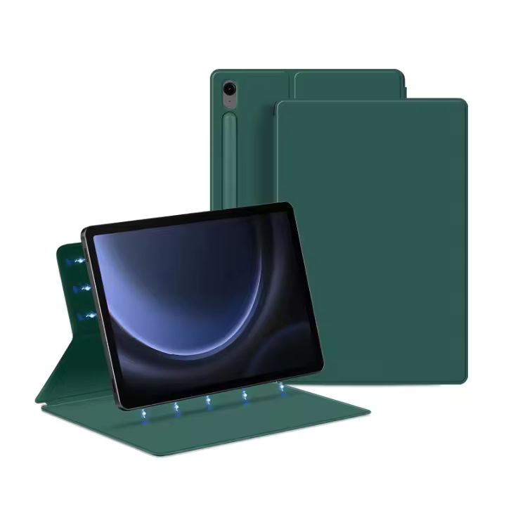 AJIUYU-funda magnética para tableta Samsung Galaxy Tab S9 FE, 10,9 pulgadas, S8, S7 Plus, 11, S8 +, S9 +, 12,4, S8, S9 Ultra, 14,6 - 1
