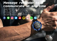 Reloj inteligente para hombres, Monitor de actividad física, pantalla HD de 1,39 pulgadas con 105 modos deportivos - details 7