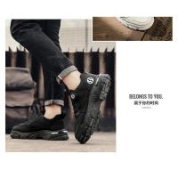 Zapatos informales de otoño para hombre, zapatillas de deporte de cuero para hombre, cómodos y suaves zapatos de tabla de Wark para hombre, zapatos de plataforma para hombre Кроссо ти... - details 4