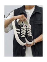 Zapatos de tabla casuales del verano de los hombres Zapatos rayados bajos del resbalón encendido - details 14