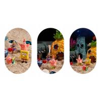 Conjunto de figuras de casas para acuario, Bob Esponja, decoración de casas, adorno - details 1