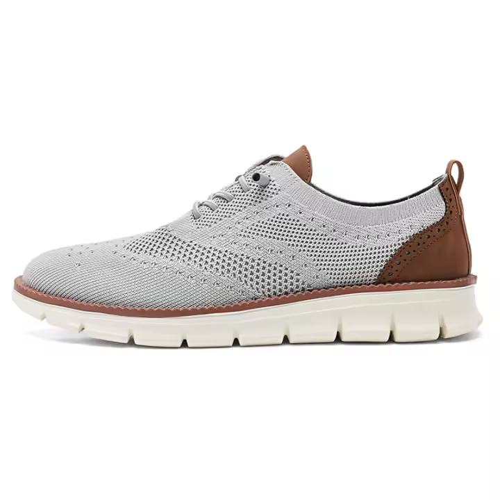 Mocasines casuales para hombre Zapatos sin cordones Moda Vestido para caminar Zapatillas de deporte Calzado ligero de suela suave - 1