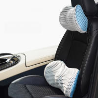 Cojín de Almohada de Espalda para Asiento de Coche Lujo de Cotton Memory Breathable NUBECOM Cojín de Soporte para Cuello/Cintura para Cama Sofá Oficina Sleep Goods - details 2