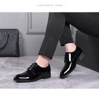 2025 otoño nuevos zapatos formales de estilo inglés de negocios para hombres zapatos casuales de cuero negro para uso en la oficina de la boda - details 15