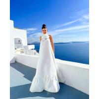 Vestido Largo Sexy y Elegante con Escote en V Profundo para Mujer Vestido de Fiesta de Verano con Tiras Ropa de Playa 2024 - details 37