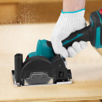 ONEVAN-amoladora angular sin escobillas, sierras circulares eléctricas inalámbricas de velocidad Variable de 76mm, herramienta eléctrica de corte para juego de pines de batería Makita - details 10