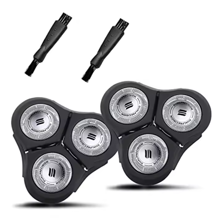 Paquete de Cabeza de Reemplazo RQ11 Afeitadora 2D SensoTouch 1150X, 1160X, 1170X, 1180X y Más - 1