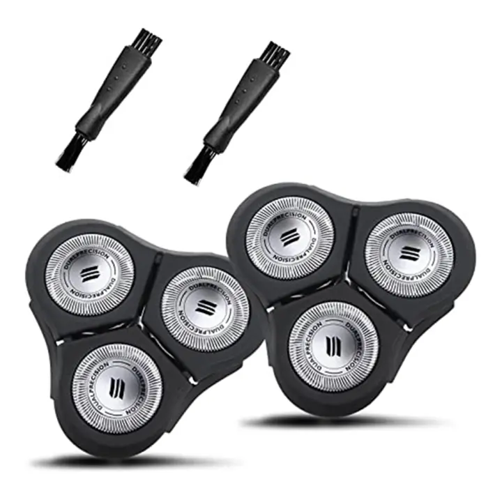 Paquete de Cabeza de Reemplazo RQ11 Afeitadora 2D SensoTouch 1150X, 1160X, 1170X, 1180X y Más - 1