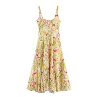 Vestido de tirantes floral versátil con estilo dulce de vacaciones PB&ZA2025, novedad de verano, ropa de mujer - details 2