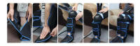 Masajeador de piernas con presión de aire para relajación muscular y drenaje líquido 360 °   Promueve la circulación sanguínea - details 4
