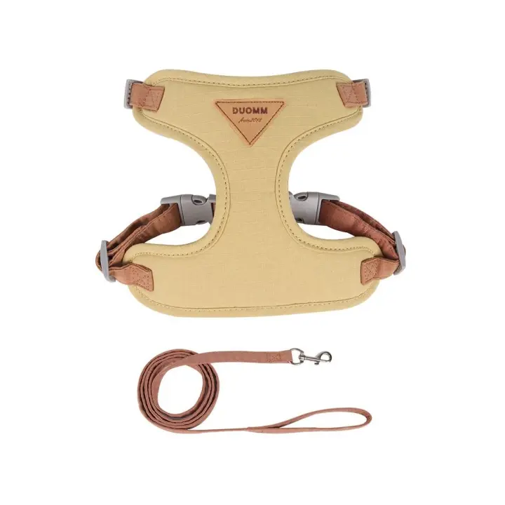 Conjunto de arnés y correa de malla para perros, arneses ajustables suaves y transpirables para mascotas, arnés reflectante para cachorros, correas para el pecho para perros - 1