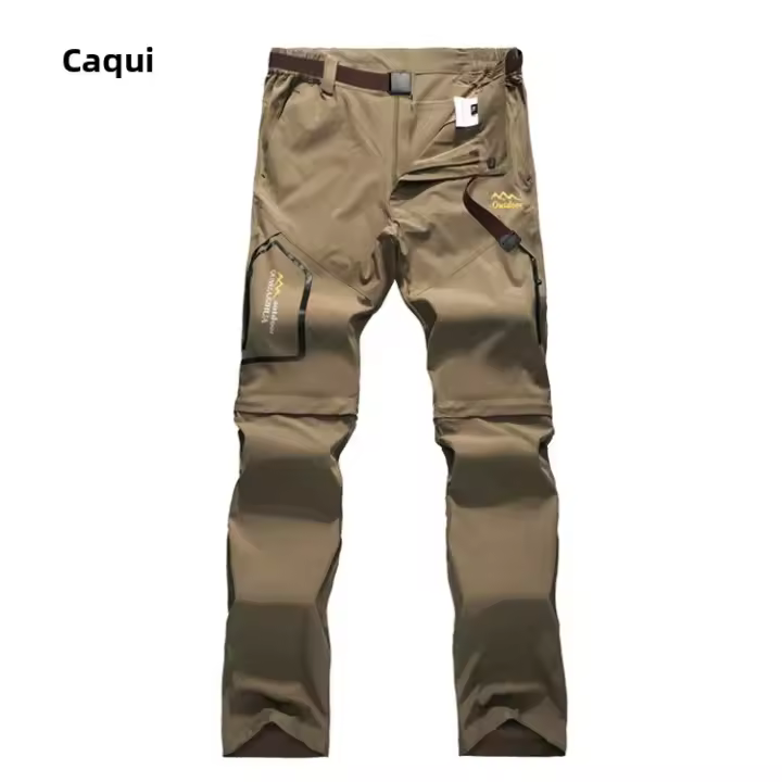 famgem Pantalones De Camuflaje Para Hombre TRVLWEGO Resistentes Al Agua Y Secado Rápido Protección UV Para Acampar Y Senderismo Técnica Power Dry - 1