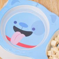 Cuencos dobles de plástico multiusos para alimentación de mascotas, dispensador portátil de dibujos animados para gatos, antideslizante, bonito alimentador de agua para mascotas - details 11
