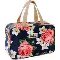 Neceser para mujer neceser portátil neceser grande organizador de artículos de tocador kit de niñas bolsa viaje de lavado - details 0