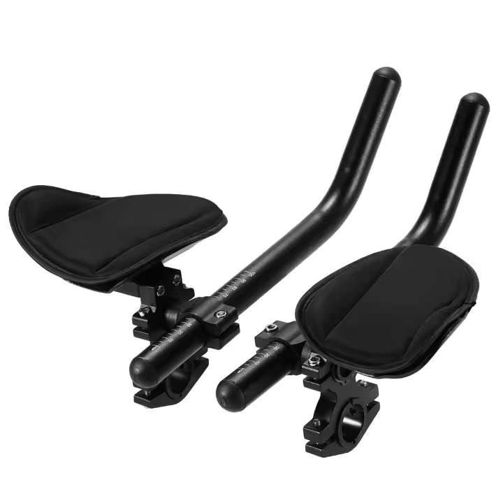 Manillar ciclo Aero bicicleta relajación mango triatlón MTB carretera reposabrazos barra bicicleta Aerobar - 1
