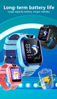 Reloj inteligente 4G SOS para niños, dispositivo con posicionamiento GPS, videollamada, cámara, Tarjeta Sim Insertable, impermeable, regalo de cumpleaños para niños y niñas - details 3
