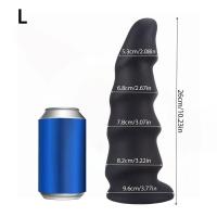 Empaquetado privado Sexy Enorme Grande Silicona Gran Dilatador Anal de Expansión Tapón Anal Suave Buttplug Masturbación Gay Juguetes Sexuales para Hombres - details 2