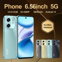 FUFFI X7 Pro Smartphones teléfono móvil Android 14 pantalla de 6,56 pulgadas, 12 + 512GB 24 + 48MP teléfono móvil 5800mAh Google Play Store teléfono - details 0