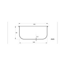 Cuenco de titanio ultraligero, villa de sopa de 1,8 litros, senderismo, VIE, picnic, camping, ensalada, TI8701 - details 1