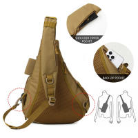Bolsa de pecho para deportes al aire libre con carga USB para hombre de gran capacidad, mochila de almacenamiento para pesca con múltiples bolsillos - details 4