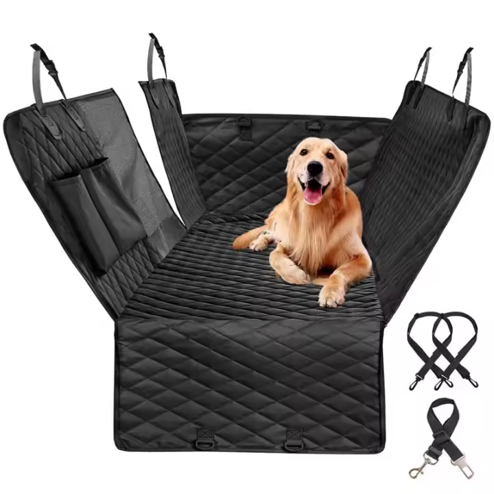 Cojín para asiento de coche de mascota, cojín para respaldo de asiento de coche, impermeable y resistente a las manchas - 1