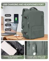 Mochila Impermeable con USB Para Hombre y Mujer, Bolsa De Deporte Para Ordenador De 17 Pulgadas, Antirrobo, Bolso Escolar Para Estudiante - details 48