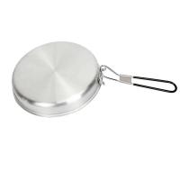 Sartenes Sartén antiadherente de aleación portátil con mango 24 cm Sartén recubierta para acampar Utensilios de cocina para senderismo - details 5