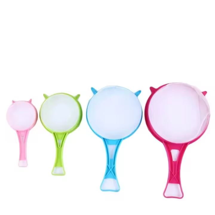 Filtro de malla fina de plástico para zumo y té, colador de harina de leche de soja, multiusos, 4 unidades por juego - 1
