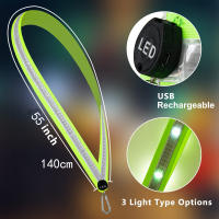 Correa LED Parpadeante de Alta Visibilidad Gear de Seguridad Nocturna para Correr, Pedalear, Senderismo, Jogging Material de Nylon y Poliamida Para Hombres y Mujeres - details 2