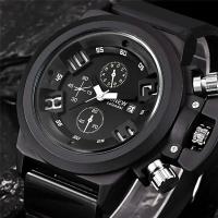 Relojes de diseño único para estudiantes de lujo de primera calidad, relojes de pulsera de cuarzo con calendario informal de moda para hombres y niños, reloj de pulsera negro Montre Homme 2024 - details 10