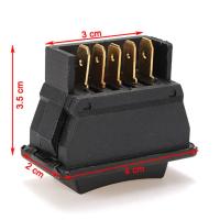 Botón de interruptor de ventana eléctrica Universal, 5 pines, 20a, 12VDC, para coche, camión, vehículo - details 6