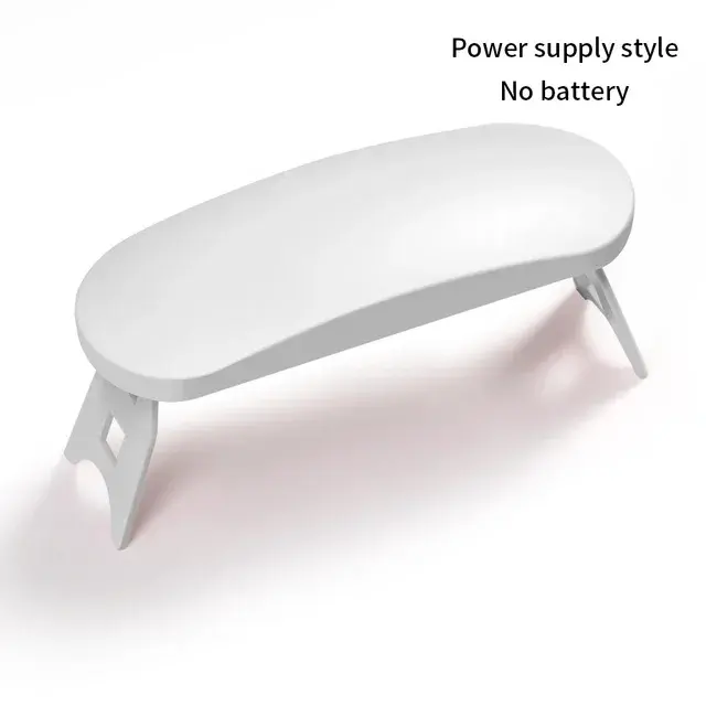 LULAA Mini Lámpara de Secado de Esmalte UV LED Portátil Accesorios Profesionales de Arte de Uñas - 1