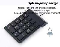 USB Numeric Keypad Wire Numpad Digital 19 Key  Keyboard For PC Laptop Notebook Tablets Accounting Number Pad Bank Stocks - details 2