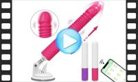 Vibrador Telescópico Automático Estimulación Realista de Punta G Spot, Clítoro y Anal - details 1