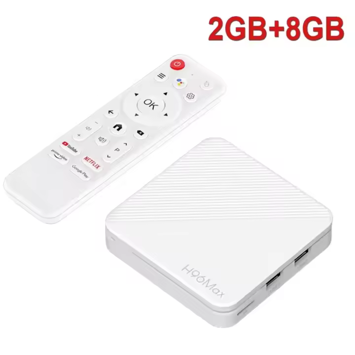 2025 H96 MAX H313 Dispositivo de TV inteligente Android 4K HD Wifi6 Android 14,0 Dispositivo de TV inteligente 2,4G/5G Dual-WIFI reproductor multimedia de vídeo 3D cine en casa - 1