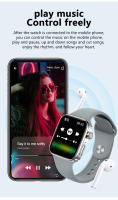 Reloj inteligente con pantalla completamente táctil de 2,02 pulgadas, oxígeno, presión arterial, prueba de frecuencia cardíaca, recordatorio de llamadas entrantes, IP67 - details 19