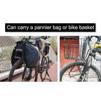 Portaequipajes trasero de aluminio bicicleta portabultos alforjas silla bicicleta cesta bici